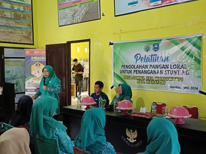 
					TP PKK Wakatobi Lakukan Pengenalan Pencegahan Stunting di Desa Sombu