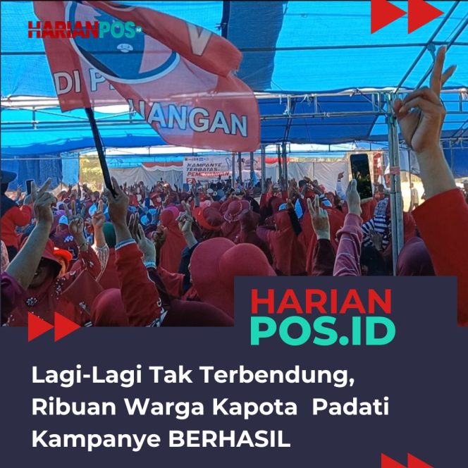 
					Lagi-Lagi Tak Terbendung, Ribuan Warga Kapota Padati Kampanye BERHASIL