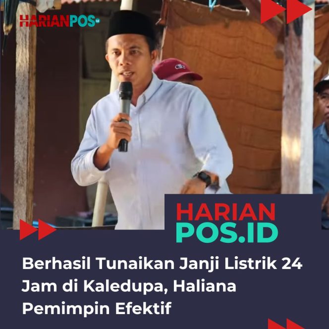 
					Berhasil Realisasikan Listrik 24 Jam di Kaledupa, Haliana Pemimpin Efektif