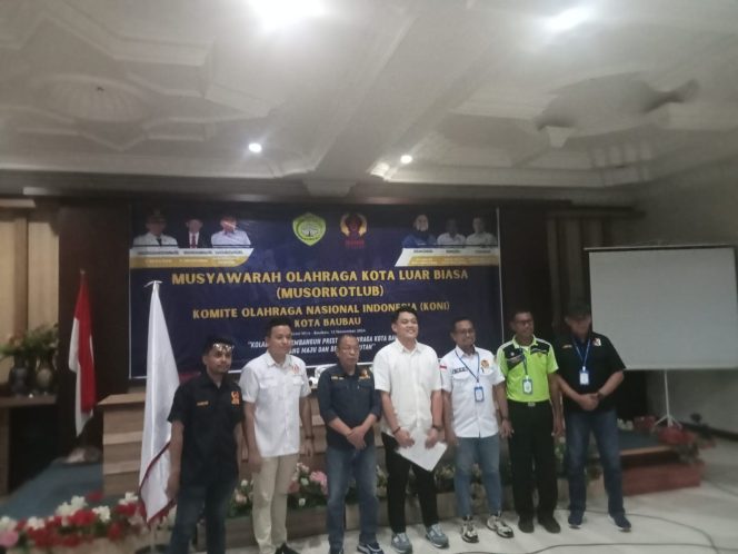 
					Dio Aldiansyah Di Tetapkan Sebagai Ketua Koni Baubau Terpilih 2024-2028