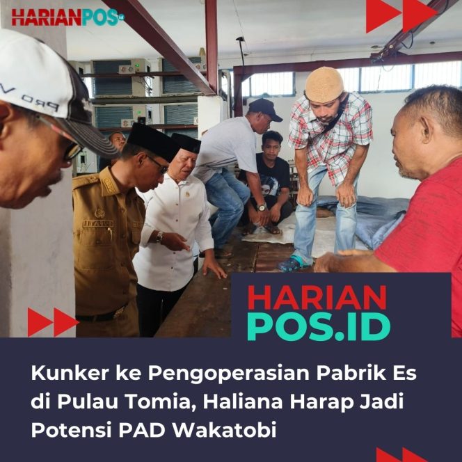 
					Kunker ke Pengoperasian Pabrik Es di Pulau Tomia, Haliana Harap Jadi Potensi PAD Wakatobi