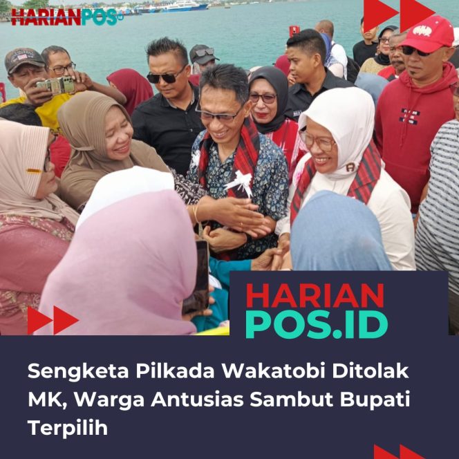 
					Sengketa Pilkada Wakatobi Ditolak MK, Warga Antusias Sambut Bupati Terpilih