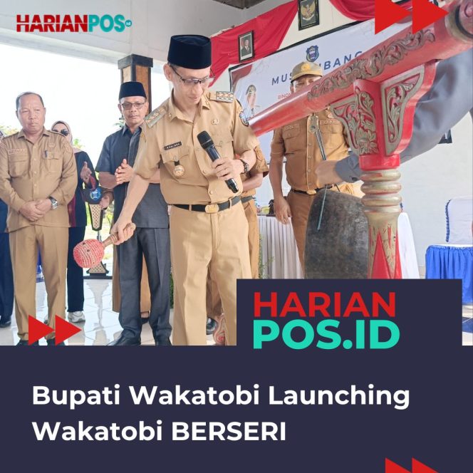 
					Bupati Wakatobi Launching Wakatobi BERSERI