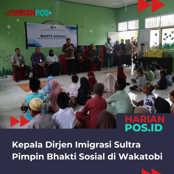 
					Kepala Dirjen Imigrasi Sultra Pimpin Bhakti Sosial di Wakatobi