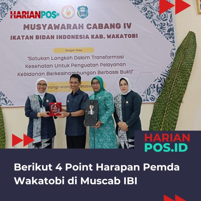 
					Berikut 4 Point Harapan Pemda Wakatobi di Muscab IBI