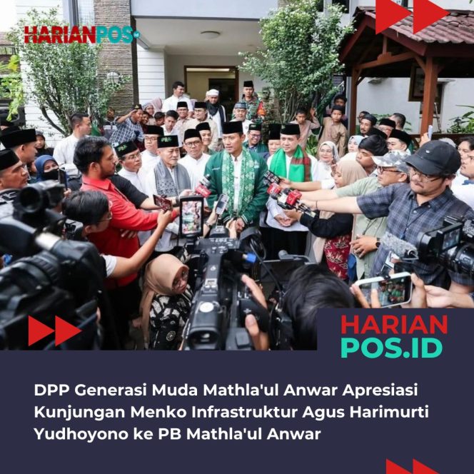 
					DPP Generasi Muda Mathla’ul Anwar Apresiasi Kunjungan Menko Infrastruktur Agus Harimurti Yudhoyono ke PB Mathla’ul Anwar
