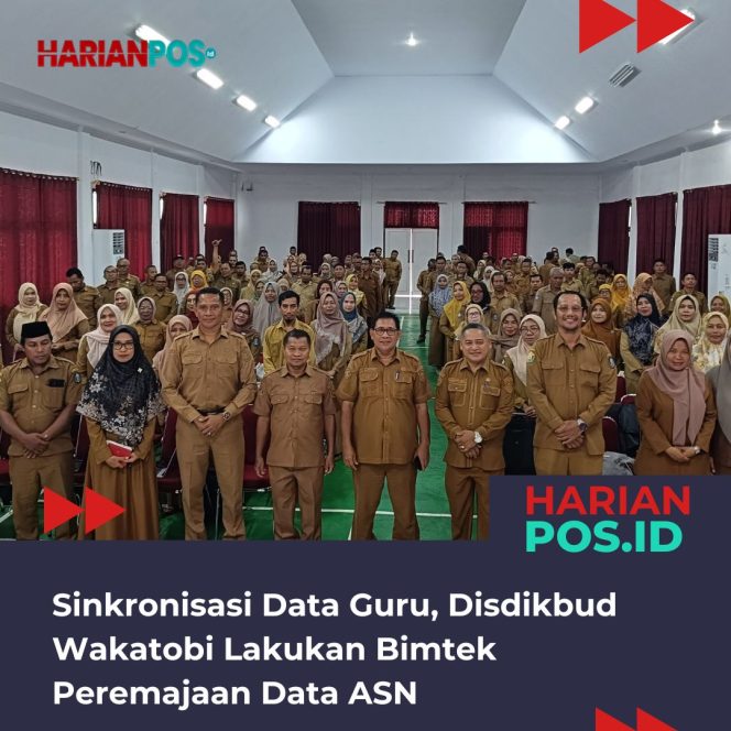 
					Sinkronisasi Data Guru, Disdikbud Wakatobi Lakukan Bimtek Peremajaan Data ASN