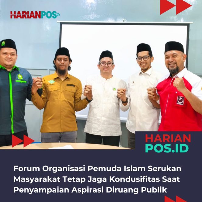 
					Forum Organisasi Pemuda Islam Serukan Jaga Kondusifitas Saat Penyampaian Aspirasi Diruang Publik